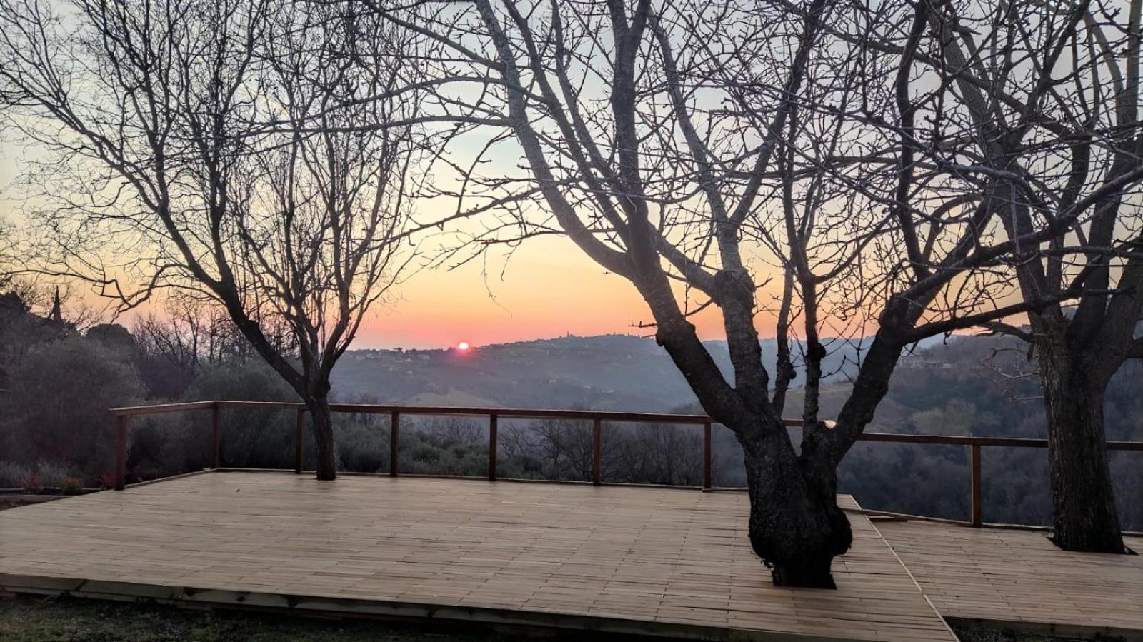 Bed and Breakfast "Cara Pace" In Collina Per Famiglie à Montefiore Conca Extérieur photo